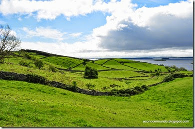 Carnamona. Paisaje del campo y lago Corrib - DSC_0379