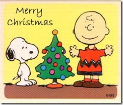 snoopy charlie brown christmas tree