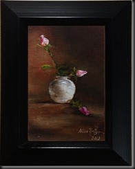 roses framed