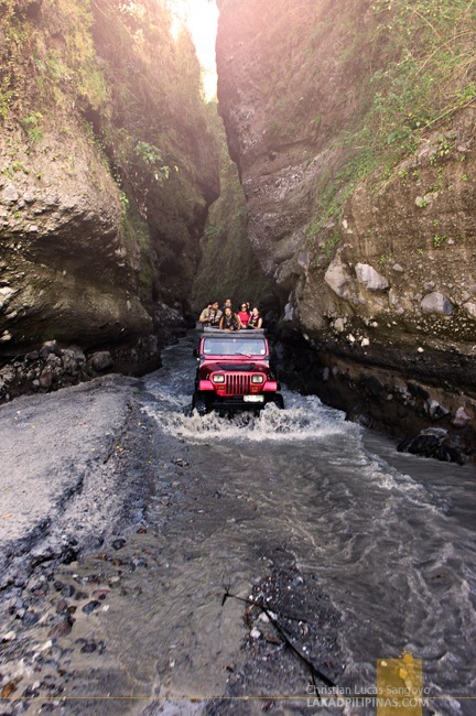 Emerging from a Gorge
