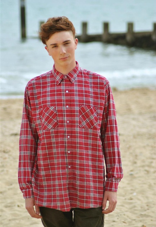 Vintage Red Check Shirt, £25.00, Jukebox