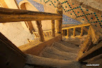 The stairs up a minnaret