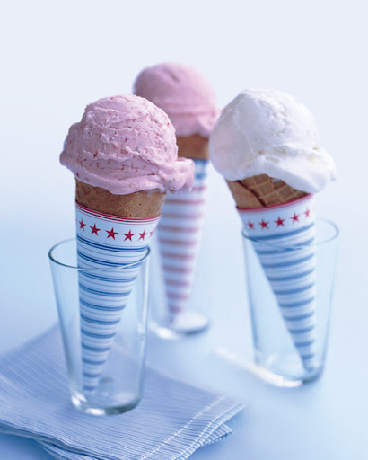 Patriotic Ice Cream Cone Wrapper.
(marthastewart.com/264431/patriotic-ice-cream-cone-wrapper)