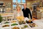 Martha Stewart and Peter Callahan linger over the 