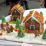 Girl Scouts' Gingerbread Houses