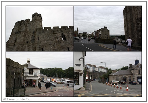 Caernarfon town