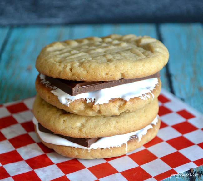 Peanut Butter Cookie S'mores