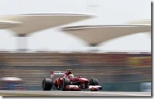 Massa nelle prove libere del gran premio della Cina 2013