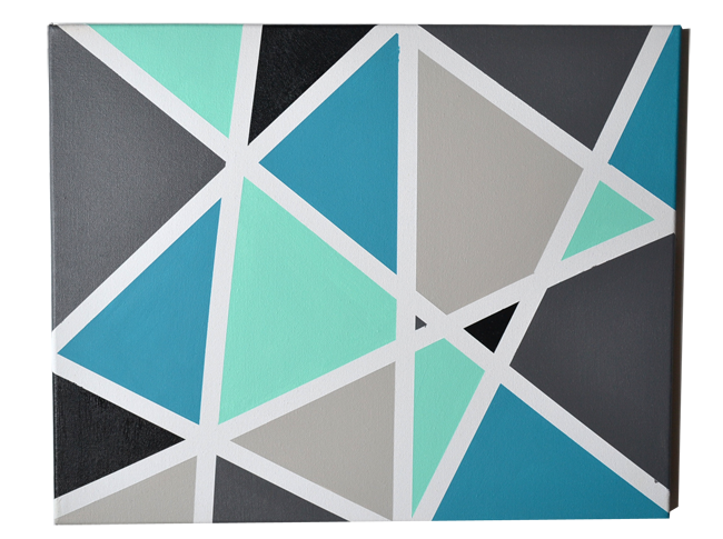 Painting Perfect Lines on Canvas Painting Perfect Lines on Canvas