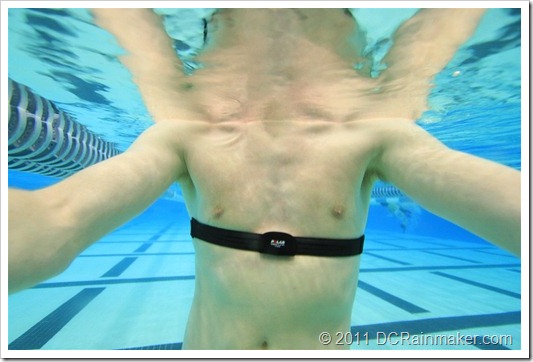 Polar RCX5 HR underwater
