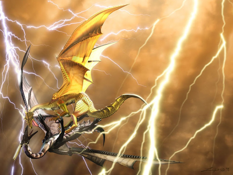 3d Battle Dragon, Dragons