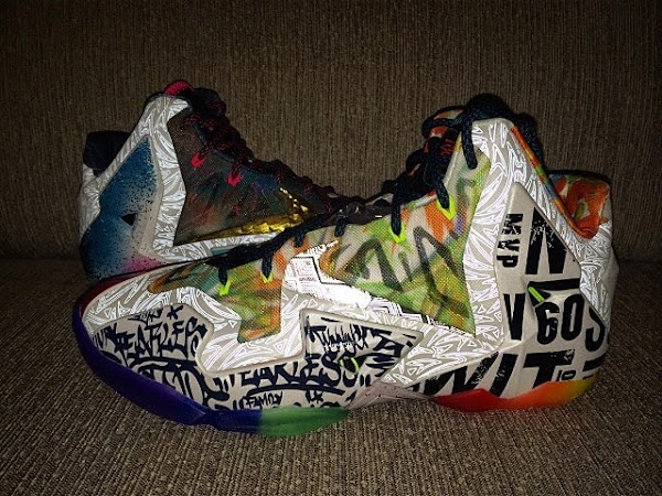 What the LeBron Nike LeBron XI Postponed New Pics with 3M