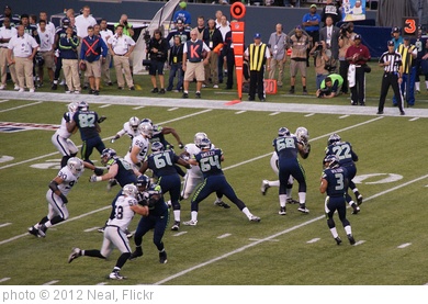 'QB Russell Wilson in the Pocket' photo (c) 2012, Neal - license: http://creativecommons.org/licenses/by-sa/2.0/