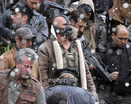 On Location for "Batman - The Dark Knight Rises" in NY