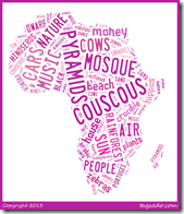 Use word clouds as a way to review what your children know about a topic.  Ask them to brainstorm twenty words on a set topic and make those words into a word cloud using Wordle or Tagxedo