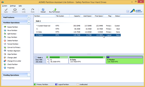 SnapCrab_AOMEI Partition Assistant Lite Edition - Safely Partition Your Hard Drives_2014-2-27_12-18-1_No-00 SnapCrab_AOMEI Partition Assistant Lite Edition - Safely Partition Your Hard Drives_2014-2-27_12-18-1_No-00