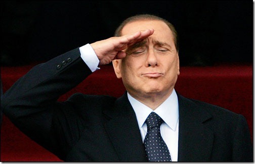 84059 Starface 2009-06-02 
Rome Italie
 Silvio Berlusconi. Archives. Lors d'une parade militaire des forces armées.  



Berlusconi Silvio