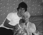 Poco antes de morir, Susana conoció a su bisnieta, hija de su nieto Urbano, a quien bautizaron Sunni Rattazzi. Gentileza: El Planeta Urbano.