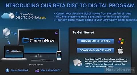 CinemaNow, un servicio para almacenar tus películas de DVD