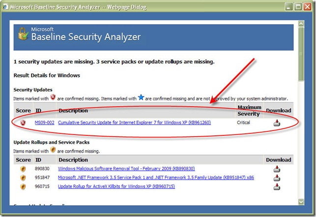 What Does The Microsoft Baseline Security Analyzer Do
