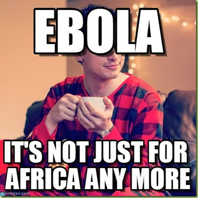 ebola not for breakfast