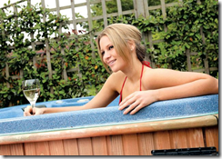 Relax and Unwind in the Private Hot Tub