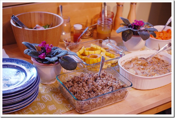 thanksgiving buffet