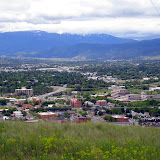 Even on a cloudy day, Waterworks Hill boasts beautiful views of the Missoula valley.