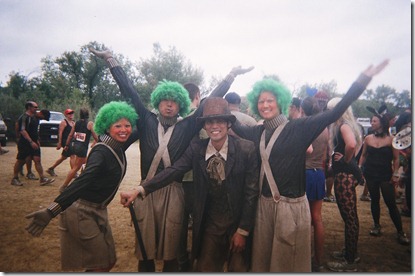 Camp Pendleton Mud Run willy wonka and oompa loompas