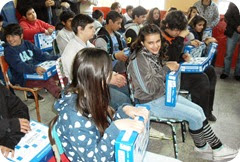 Estudiantes Escuela 10 Mar de Ajo