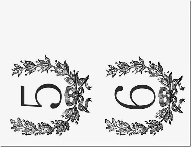 CONFESSIONS OF A PLATE ADDICT French Numbered Candle Wraps 5 and 6 CONFESSIONS OF A PLATE ADDICT French Numbered Candle Wraps 5 and 6