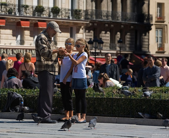 Париж: уличная жизнь