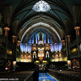Igreja  de Notre Dame -  Montreal, Quebec, Canadá