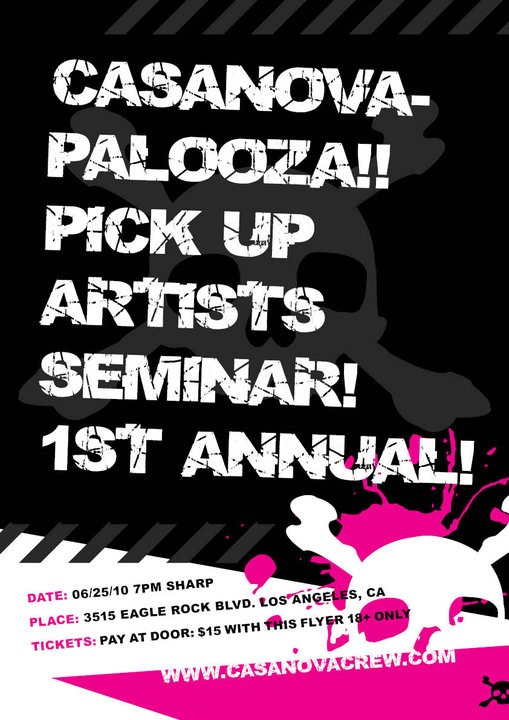 Casanova Palooza Pickup Artists Seminar, Casanova Crew