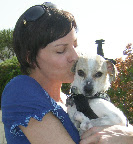 And they keep us connected, balanced, and reminded of what is really important in life. Phoebe here is providing a stress-free moment for Julia Pennington who co- founded A Dog's Life Rescue. And they keep us connected, balanced, and reminded of what is really important in life. Phoebe here is providing a stress-free moment for Julia Pennington who co- founded A Dog's Life Rescue.
