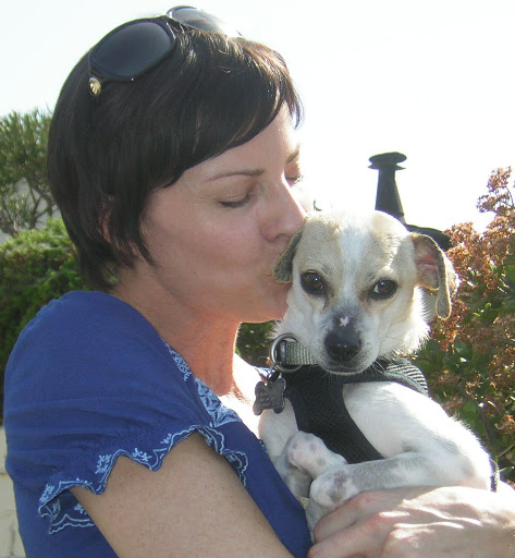 And they keep us connected, balanced, and reminded of what is really important in life. Phoebe here is providing a stress-free moment for Julia Pennington who co- founded A Dog's Life Rescue. And they keep us connected, balanced, and reminded of what is really important in life. Phoebe here is providing a stress-free moment for Julia Pennington who co- founded A Dog's Life Rescue.