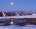 Moonrise over the Needles
