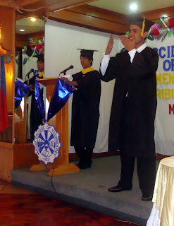 Now MCCID Faculty Sir Jerome Marzan gives his salutatory address.