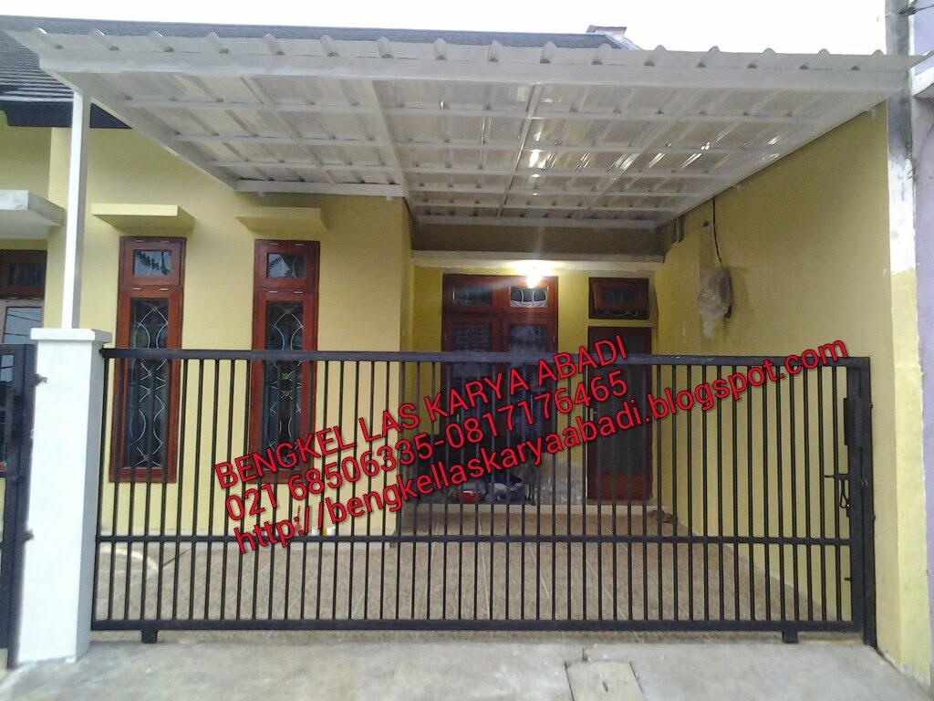BENGKEL LAS KARYA ABADI KANOPI MINIMALIS GARASI ATAP SPANDEK BENGKEL LAS KARYA ABADI KANOPI MINIMALIS GARASI ATAP SPANDEK