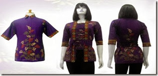 model blus batik 2014 model blus batik 2014