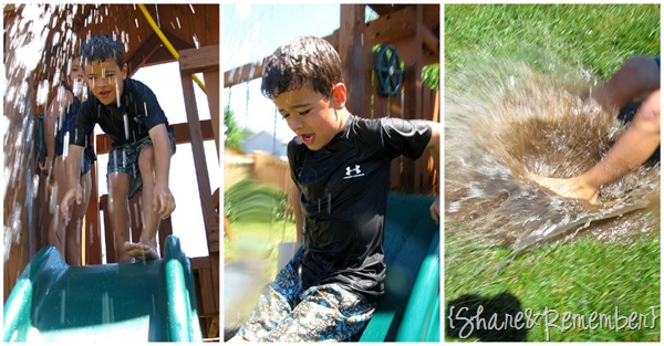 Homemade Water Slide 1
