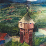 Remplissez les cuveaux d'eau... 2001; technika własna / la technique propre à elle-même; 60x80 cm