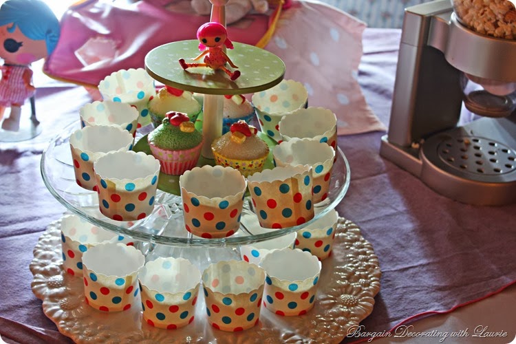 food cups btr Lalaloppsy Party-Bargain Decorating with Laurie