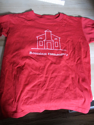 And t-shirts with a drawing of our house, an old church from 1844 that was a schoolhouse, too, before a home. And t-shirts with a drawing of our house, an old church from 1844 that was a schoolhouse, too, before a home.