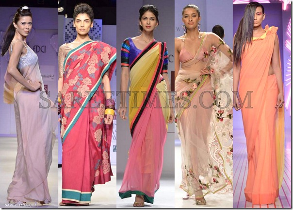 WLIFW_Spring_Summer_2013_Pink_Sarees