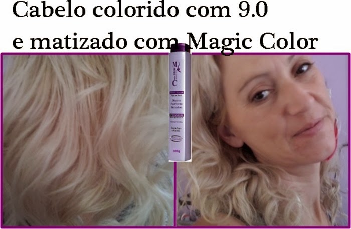 Tudo sobre Magic Color: Cabelo platinado com Matizador. Tudo sobre Magic Color