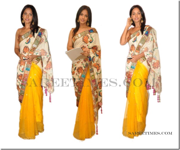 Neetu_Chandra_Yellow_Saree
