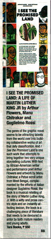 Times of India Chennai Edition Dated 10062011Page No 7 Chennai Times Book Review I See the Promised Land