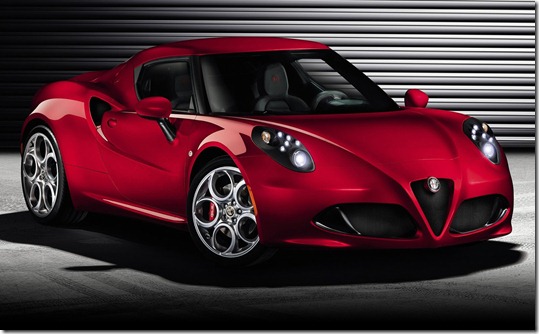 Alfa Romeo 4C Overseas 2014