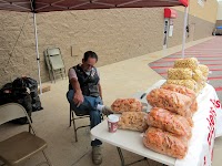 Chaplain George in deep meditation.
